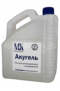 Гель для УЗИ АКУГЕЛЬ, высокой вязкости, 1,0 кг.